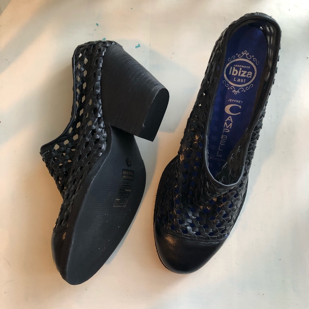 Jeffrey Campbell Ibiza Black Mule